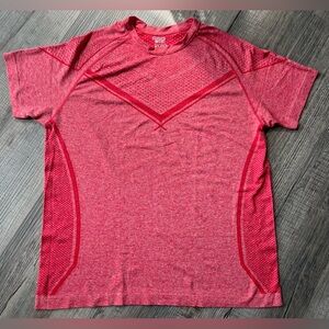OQQ Men's Red Performance Tee